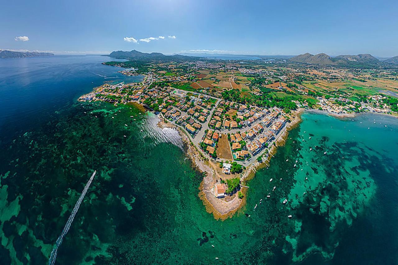Villa Barcares Breeze, Frente A La Playa De Es Clot, Camp De Mar Алькудия Экстерьер фото